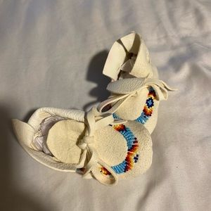 New born moccasins shoes